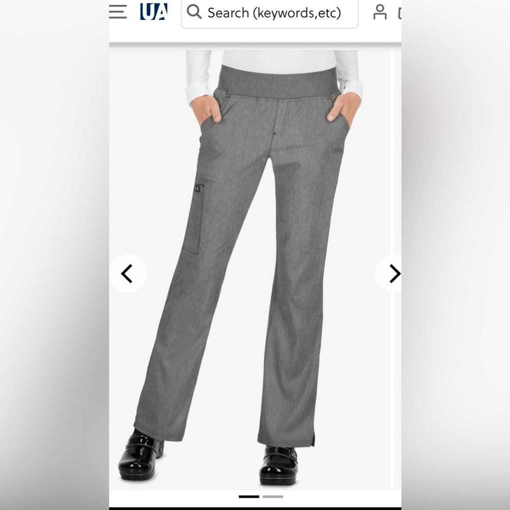 koi Basics Laurie Women's 6-Pocket STRETCH Yoga Scrub Pants